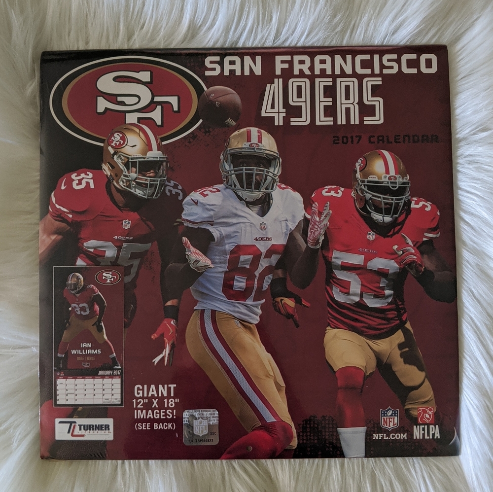 49ers collectible calendar
